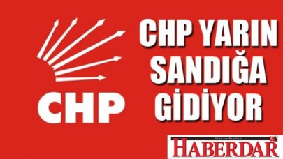 CHPde demokrasi şöleni