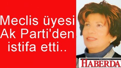 Ak Partiden ayrıldı