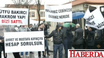 Esenyurtta  Belediye Önünde Eylem