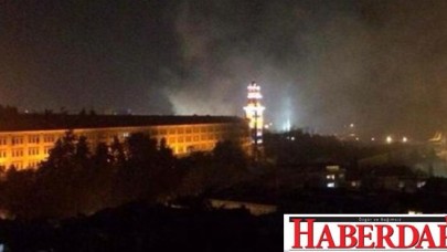 Selimiye Kışlası yanıyor