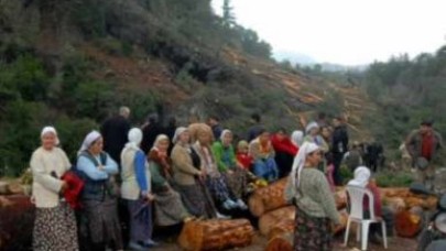 Sahillerini korumak için eylem yaptılar