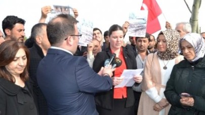 Avcılarda &quot;Mescit Yıkımı&quot; Protestosu