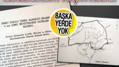 İşte Dersim belgeleri