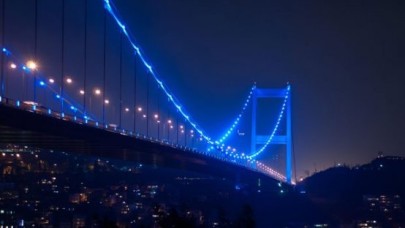 Boğaziçi Köprüsündeki dekoratif ışıklar 3 ay yanmayacak