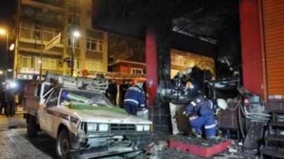 Bahçelievlerde işyerinde patlama