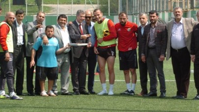 Erol ve ekibinden tatlı ziyaret