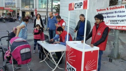 CHP Esenyurt Gençliği “meydana” çıktı