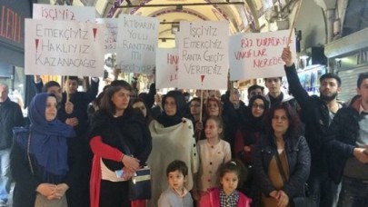 Esnaf Kapalıçarşıyı işgal etti!