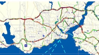 İstanbulda trafik kilitlendi
