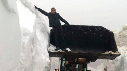 Mayıs Ayında Kar Mücadelesi