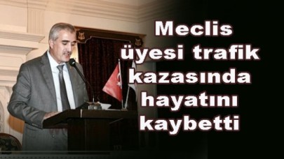 Meclis üyesi trafik kazasında hayatını kaybetti