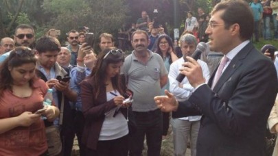 CHPli başkana dozer tepkisi!