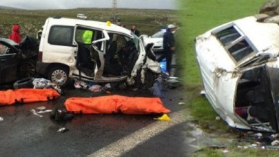 Katliam gibi kaza: 6 ölü!