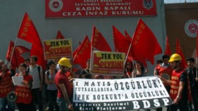 Bakırköy’deki Kadın Cezaevi önünde eylem