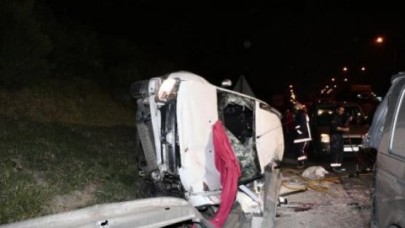 TEMde kaza: Bir ölü, bir yaralı