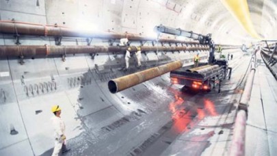 Avrasya Tüneli’nin yüzde 75’i tamam