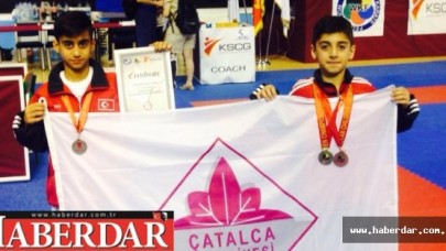 Çatalcanın Milli Sporcusu Balkan Şampiyonu Oldu