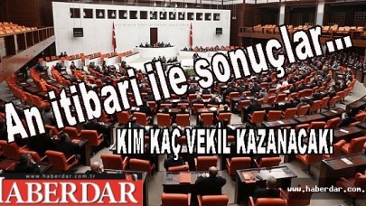 İşte tahmini yeni milletvekili sayıları