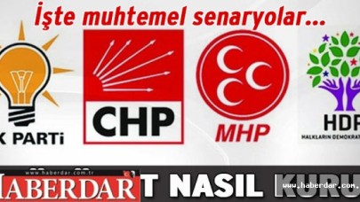 AKP tek başına iktidar olamıyor