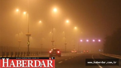 İstanbulda sis etkili oluyor