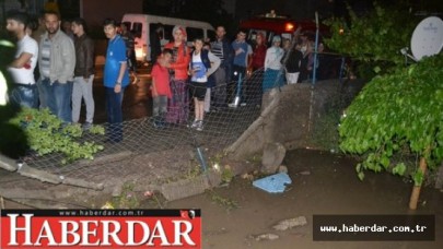 Suriyeli baba ile kızı su basan evde boğuldu