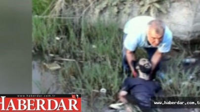 Otomobilin Çarptığı Genç, Dereye Düştü