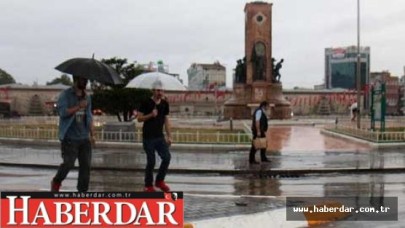 İstanbulda sabah yağmuru