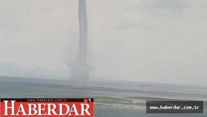 İzmir Körfezinde çifte hortum!