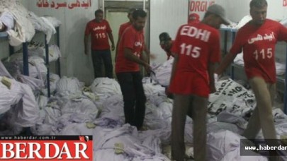 Pakistanda aşırı sıcak 450 can aldı