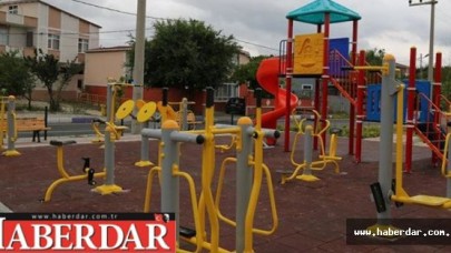 Çatalca Belediyesi’nden Çocuk Oyun ve Fitness Alanı