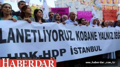 İstanbulda Kobani protestosu