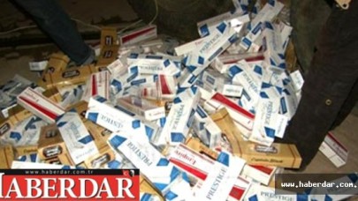 Silivride Kaçak Sigara Operasyonu