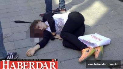 AVMde inanılmaz ölüm