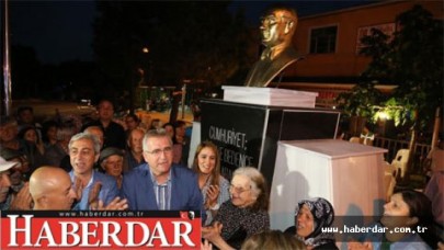 Çatalcaya Atatürk büstü