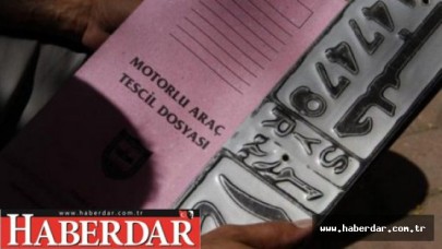 Suriyelilere plaka veriliyor