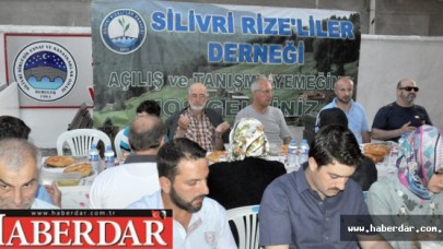 RİZELİLER İFTARDA BULUŞTU