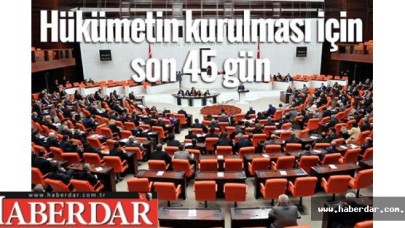 45 günlük süre başladı