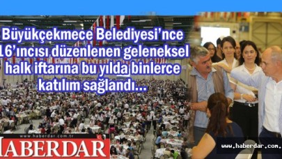 Binlerce kişi bu iftarda buluştu