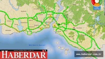 İSTANBULDA TRAFİK NEFES ALDI