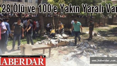 Şanlıurfada Patlama! 28 Ölü ve 100e Yakın Yaralı Var