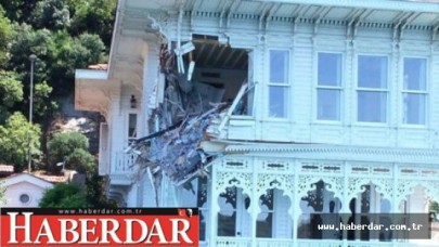 Gemi yalıya çarptı!