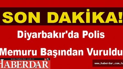 1 polis memuru başından yaralandı