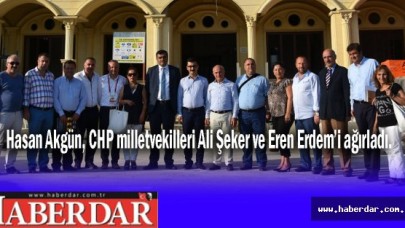 Akgün, CHP milletvekillerini ağırladı
