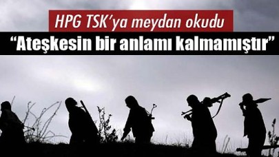 HPG: Ateşkesin Bir Anlamı Kalmamıştır