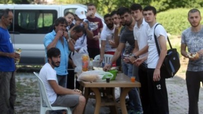 Ömerlispor’dan mangal keyfi