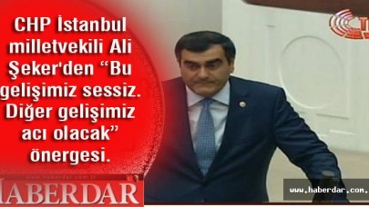 Ali Şekerden işaretlenme  önergesi...