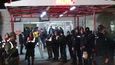 Askeri Hastaneye taciz ateşi