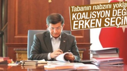AK Parti tabanı koalisyon değil erken seçim istiyor
