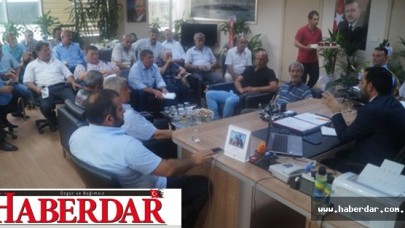 Başkan Kutluya Muhtarlar Başarılar Diledi