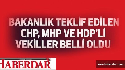 İşte Bakanlık teklif edilen isimler